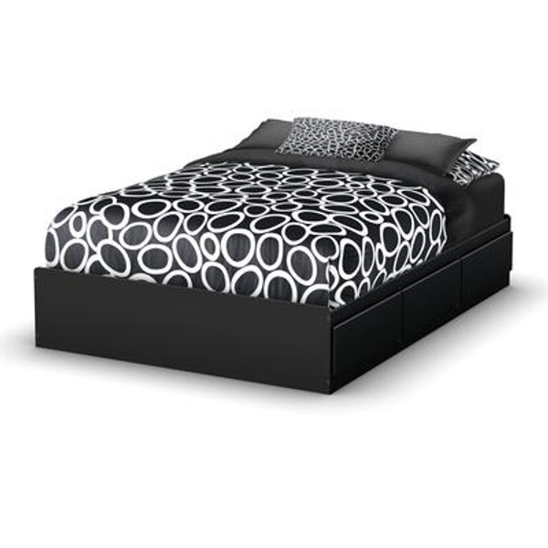 Majestic Full Mates Bed Pure Black