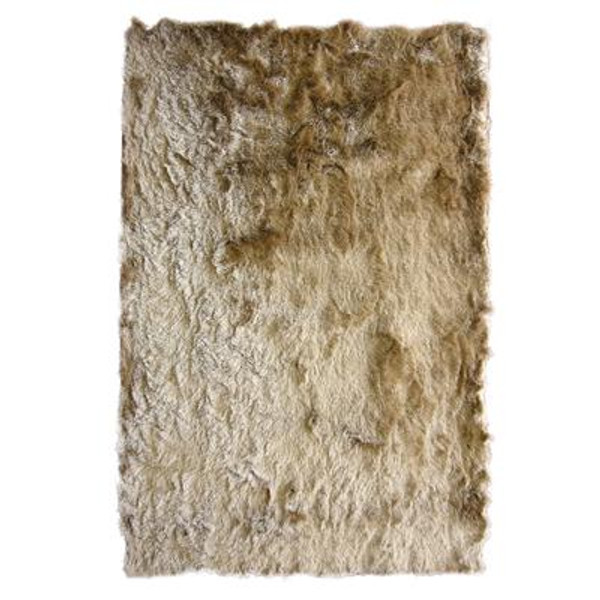 Silky Beige 4 Ft. x 6 Ft. Area Rug