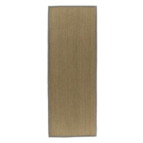 Natural Seagrass Bound Khaki #56 2 Ft. 6 In. x 8 Ft. Area Rug