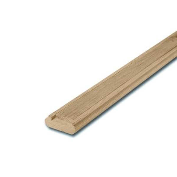 Oak Shoe Rail & Fillet 3/4 In. x 2-1/4 In. x 6 Ft.