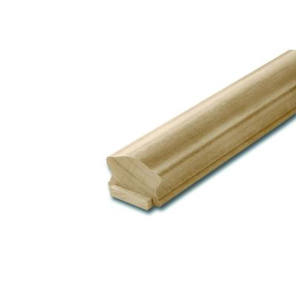 Paint Grade Handrail & Fillet 1-5/8 In. x 2-1/2 In. x 6 Ft.