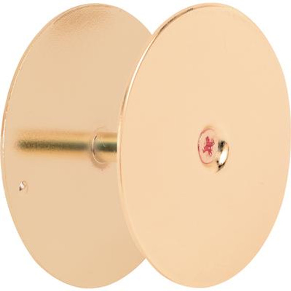 Brass Plated Hole Filler Plate