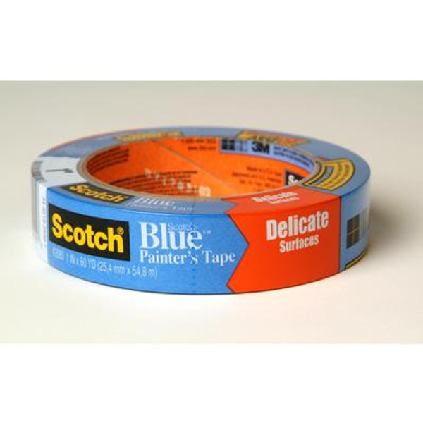 Scotch-Blue Painter's Tape for Delicate Surfaces 25.4 mm x 45.7 m