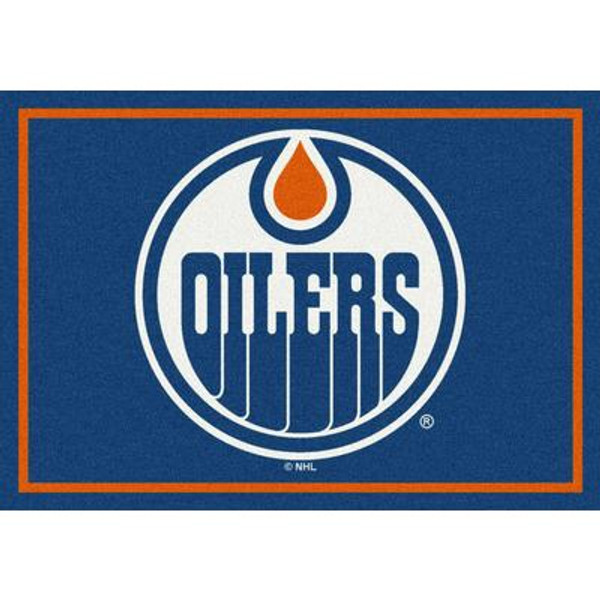 Edmonton Oilers Spirit Rug 2 Ft. 8 In. x 3 Ft. 10 In. Area Rug