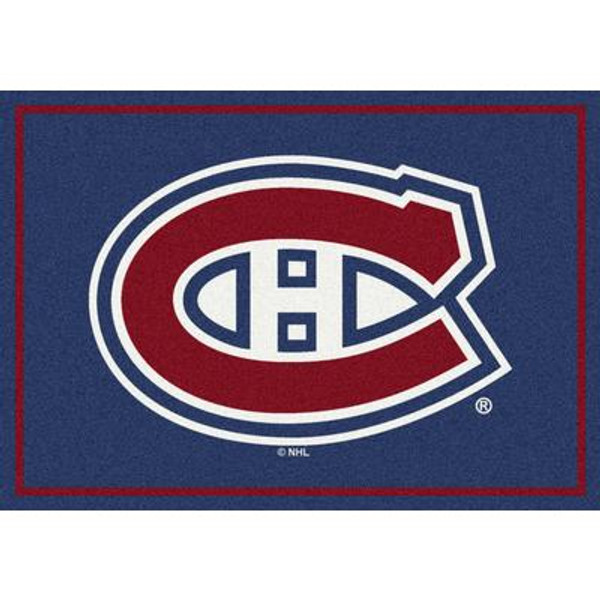 Montreal Canadiens Spirit Rug 3 Ft. 10 In. x 5 Ft. 4 In. Area Rug