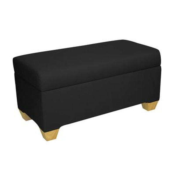 Kids Storage Bench In Duck Black