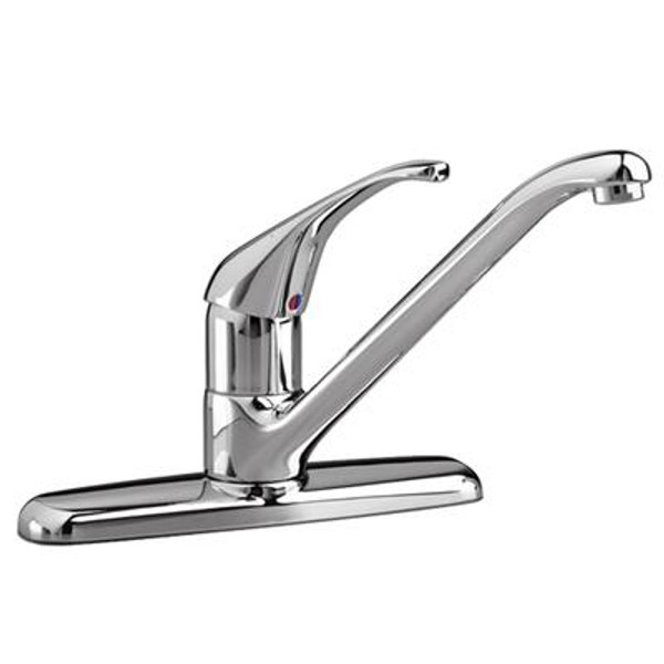 Reliant Single-Handle Kitchen Faucet in Polished Chrome