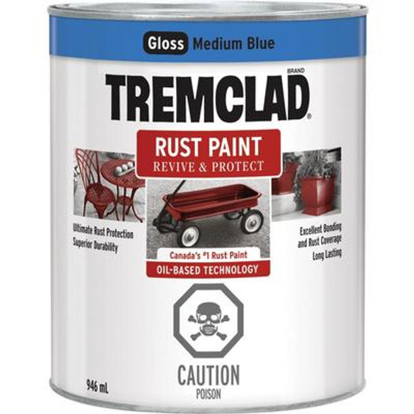 Rust Paint - Medium Blue (946ml)