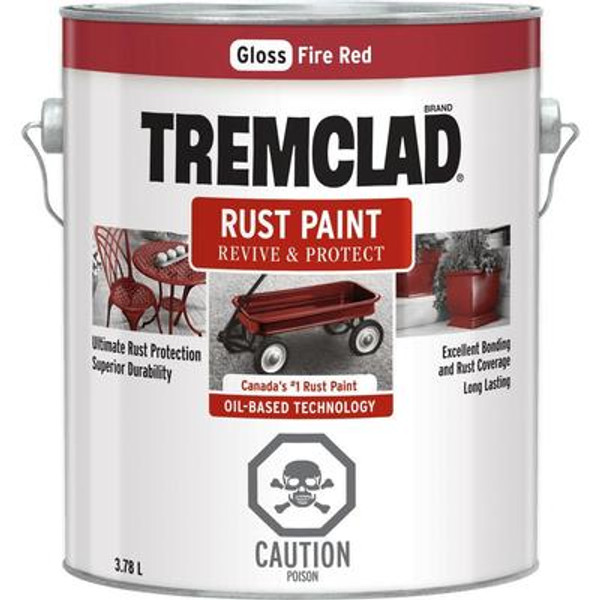 Rust Paint - Fire Red (3.78L)
