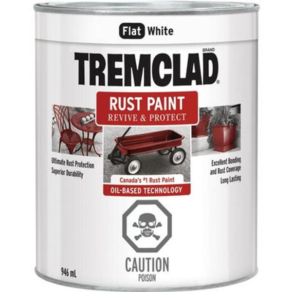 Rust Paint - Flat White (946ml)