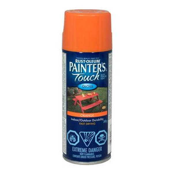 Painter's Touch Multi-Purpose Paint - Orange (340g Aerosol)