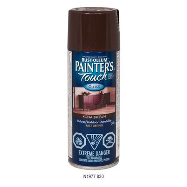 Painter's Touch Multi-Purpose Paint - Kona Brown (340g Aerosol)