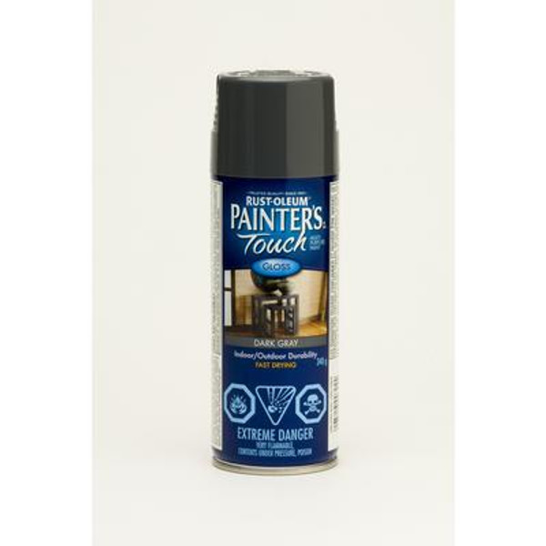 Painter's Touch Multi-Purpose Paint - Dark Gray (340g Aerosol)