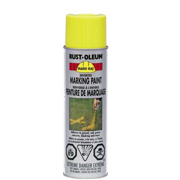 Inverted Marking Paint - Hi-Visibility Yellow (426g)