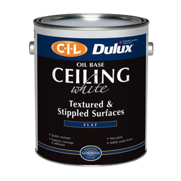 CIL Dulux Interior Alkyd Ceiling White 3.70L