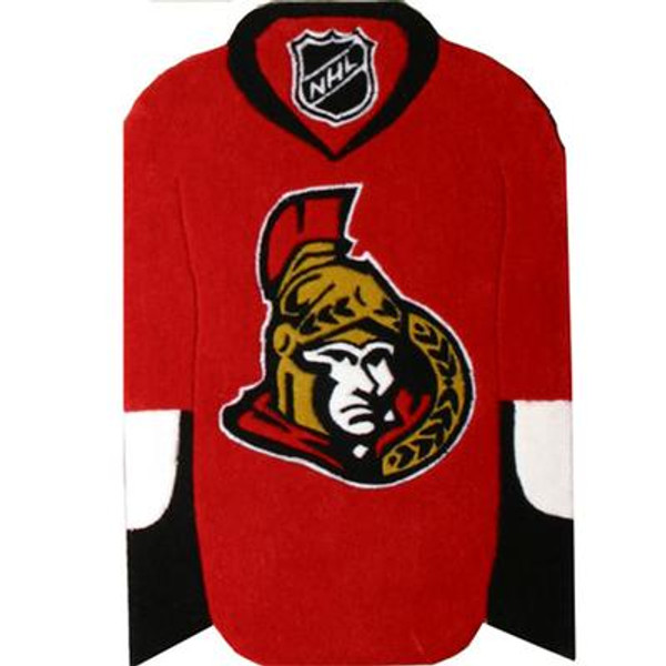 Ottawa Senators Jersey Rug 2 Ft. x 3 Ft. Area Rug