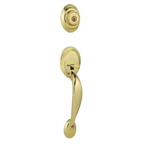 Kingsway Handle Set By Yukon Knob; Brass