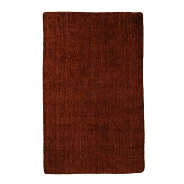 Rust Fleece 8 Ft. x 10 Ft. Area Rug