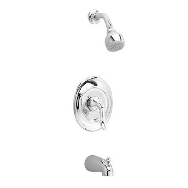 Princeton Bath and Shower Trim Kit in Polished Chrome