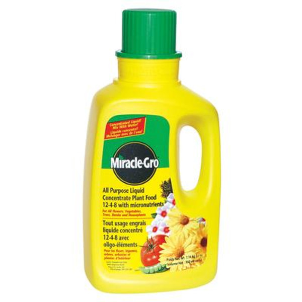 Miracle-Gro All Purpose Liquid Concentrate Plant Food 12-4-8&nbsp;&nbsp;&nbsp;&nbsp;&nbsp;&nbsp;&nbsp;&nbsp;&nbsp;