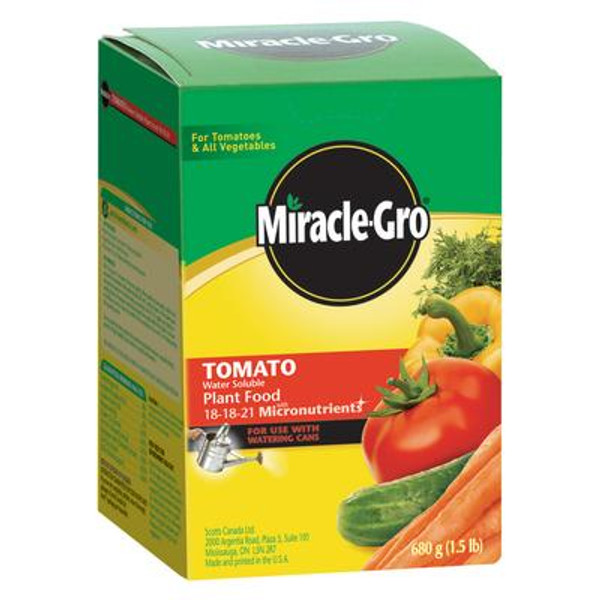 Miracle-Gro Water Soluble Tomato Plant Food &nbsp;&nbsp;&nbsp;&nbsp;&nbsp;&nbsp;&nbsp;&nbsp;