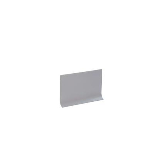 Vinyl Wall Base; Grey - 4 Inch