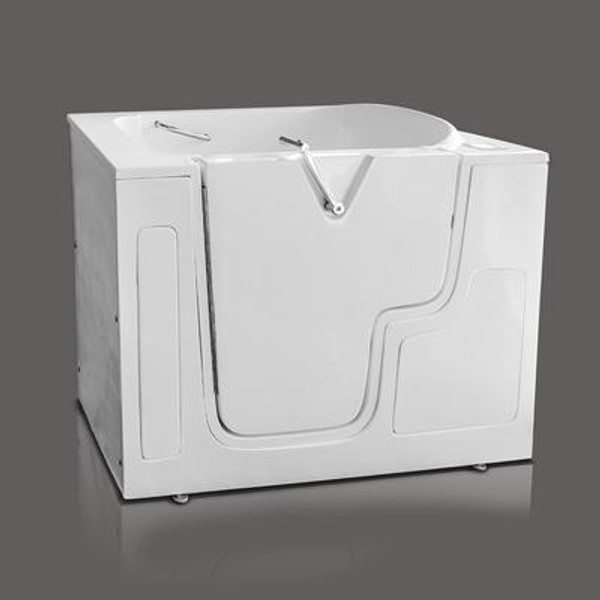 LIFE3-9 52 x 30 In. Walk-In Tub With Air Jetted Pedicure System. Left Drain.