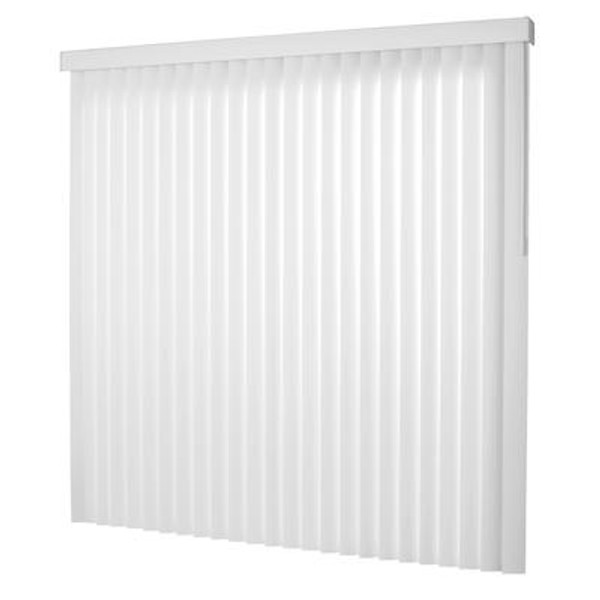 66x84 White 3.5 in. Vertical Blind Kit (Actual width 66 in.)