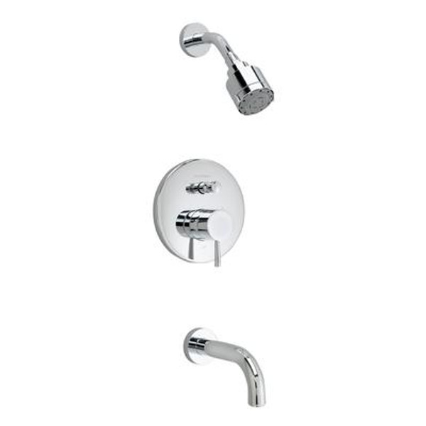 Serin Bath and Shower Trim Kit in Polished Chrome