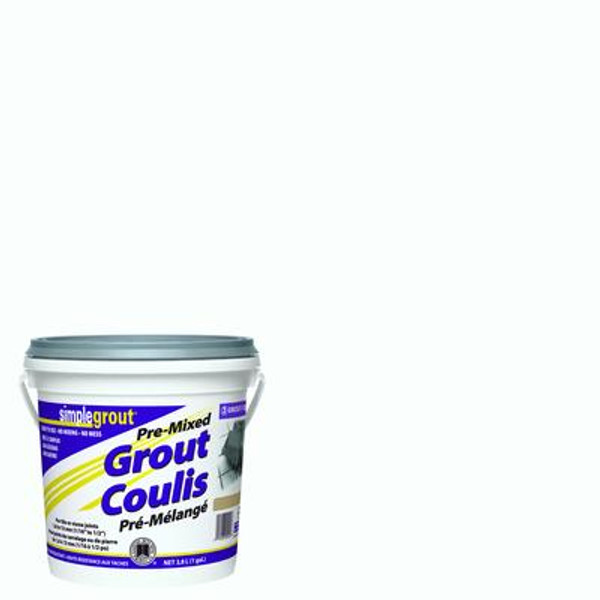 #381 Bright White - Pre-Mixed Grout 3.9L