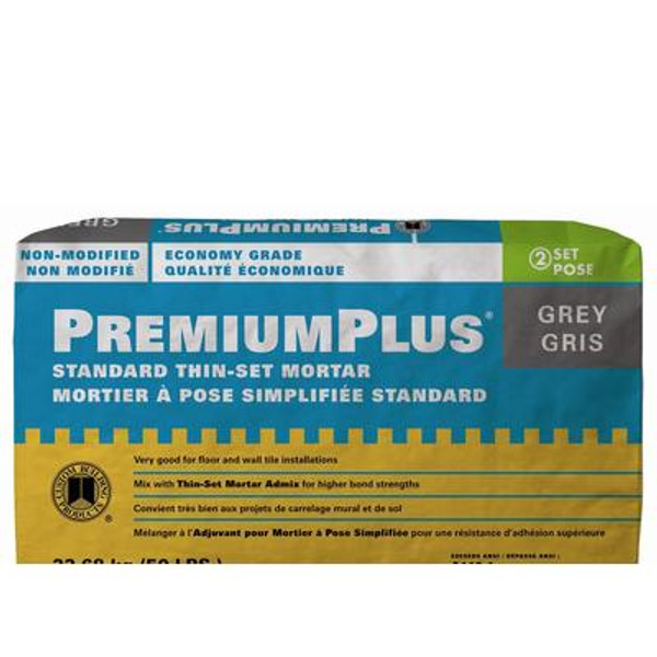 PremiumPlus Thin-Set Mortar Gray - 50lb