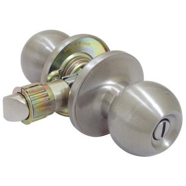 Satin Nickel Ball Privacy Knob