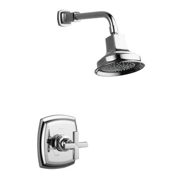 Margaux Rite-Temp Pressure-Balancing Shower Faucet Trim; Valve Not Included In Polished Chrome