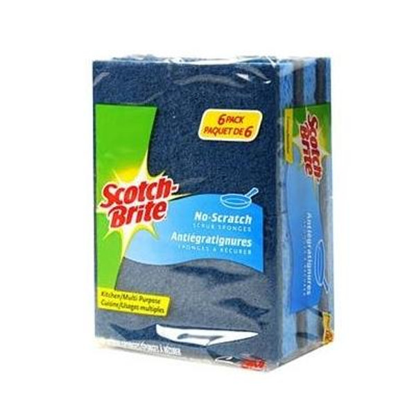 Scotch-Brite Multi Purpose Scrub Sponge - 6 Pack