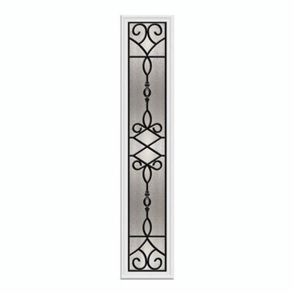 Sanibel 8 X 48 Sidelight Wrought Iron With Hp Frame