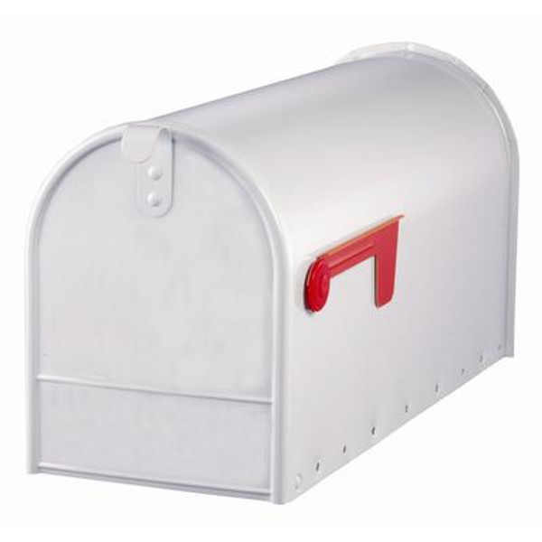 White Elite Curbside Mailbox