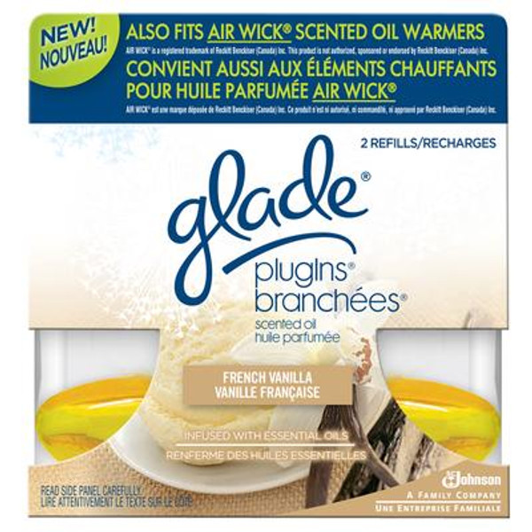 Glade Plug-In Scented Oil Refill - French Vanilla