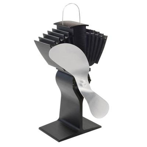 Ecofan AirMax Heat Powered Stove Fan Nickel
