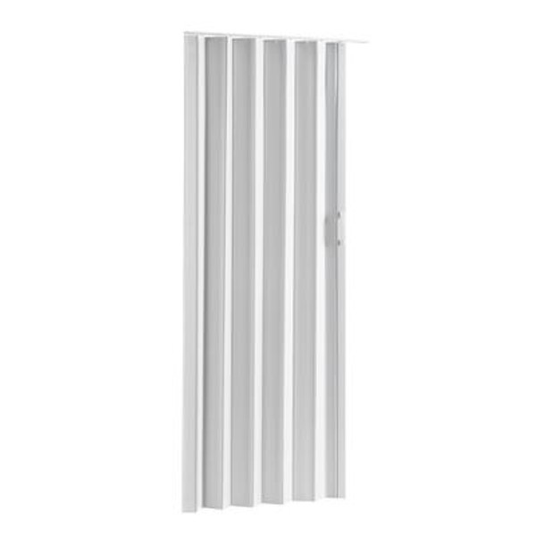 Folding Door - Via White 36 inch-48 inch X 80 inch