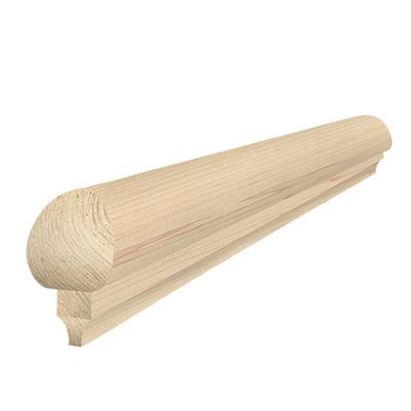 Maple Bullnose Stair Tread Cap 7/8 In. x 1-7/8 In. x 11-1/4 In.