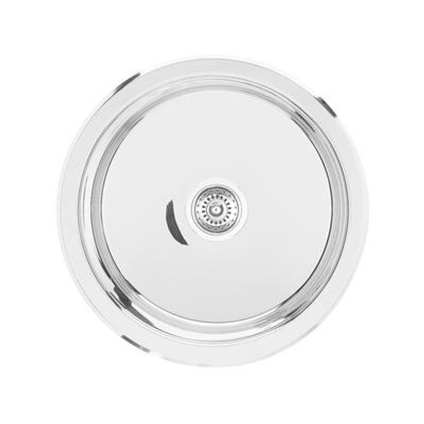 Round Single Bowl Stainless Steel Bar Sink