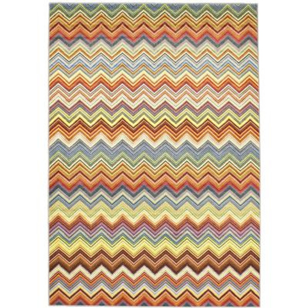 Chroma Red Rug - 6 Ft. 7 In. x 9 Ft. 6 In.
