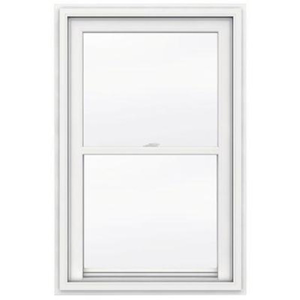 5000 SERIES Vinyl Single Hung Window 31x34 featuring  J Channel Brickmould