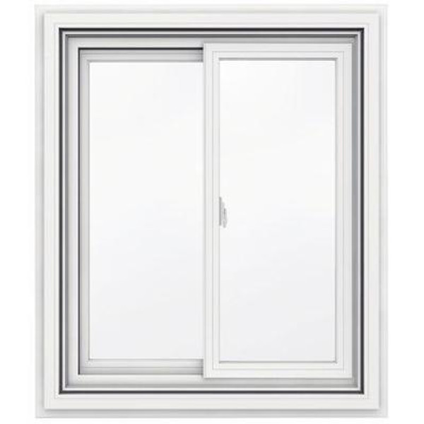 5000 SERIES Vinyl Double Sliding Window 30x36 featuring J Channel Brickmould