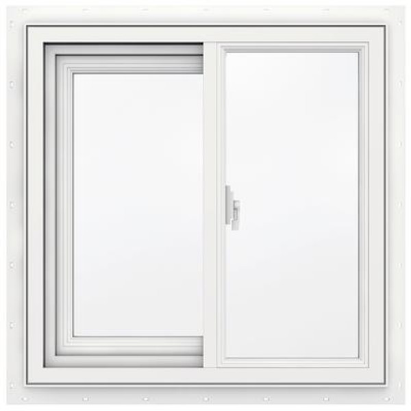 3500 SERIES Vinyl Slider Window 24 Inch x 24 Inch