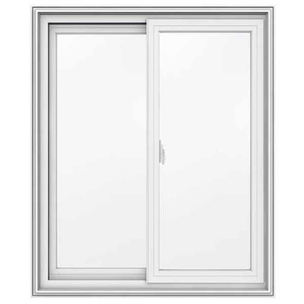 5000 SERIES Vinyl Double Sliding Window 30x36; 3 1/4 inch frame