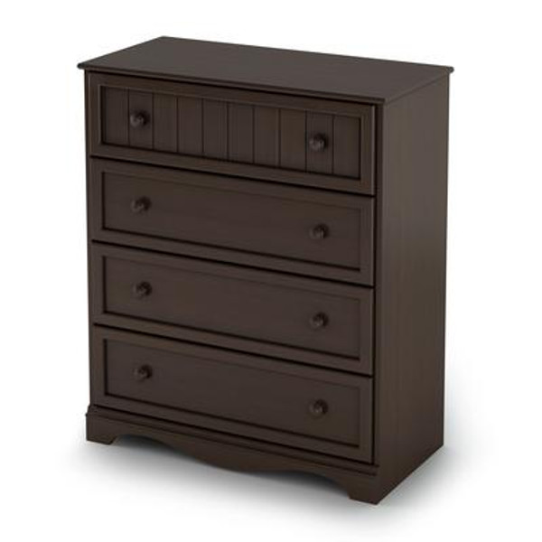Sweet Lullaby Collection 4 Drawer Chest Espresso
