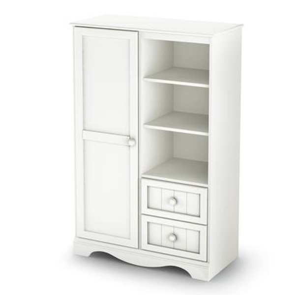 Sweet Lullaby Collection Door Chest Pure White