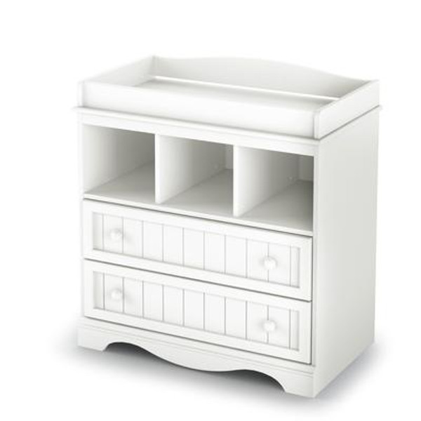 Sweet Lullaby Collection Changing Table Pure White