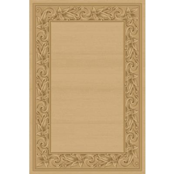 Elegant Embrace Cream 6 Feet 6 Inch x 9 Feet 6 Inch Area Rug